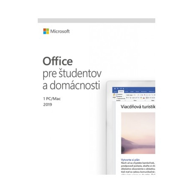 Office 2019 pro domácnosti a studenty SK (79G-05164)