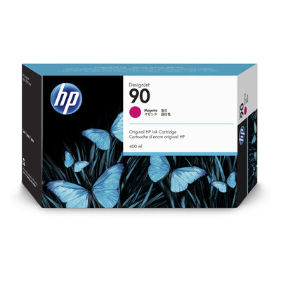 Inkoustová náplň HP 90 purpurová (400 ml) (C5063A)