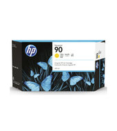 Inkoustová náplň HP 90 žlutá (400 ml) (C5065A)