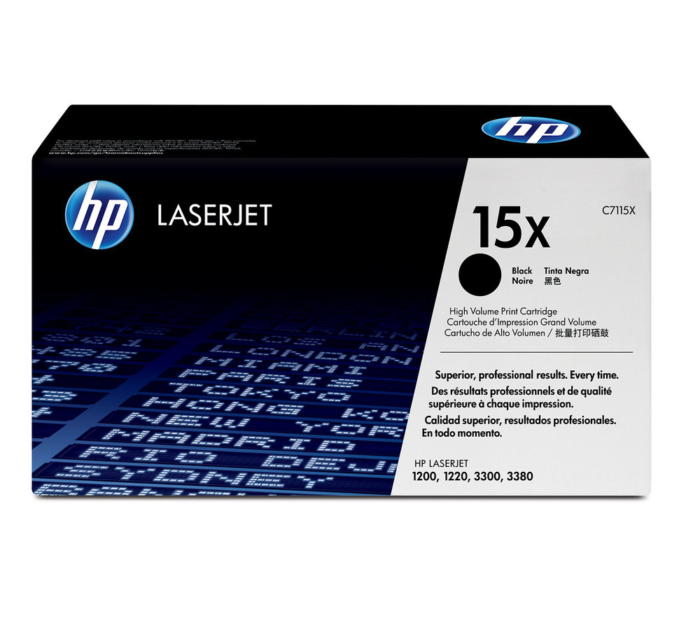 Toner HP 15X černý (C7115X)
