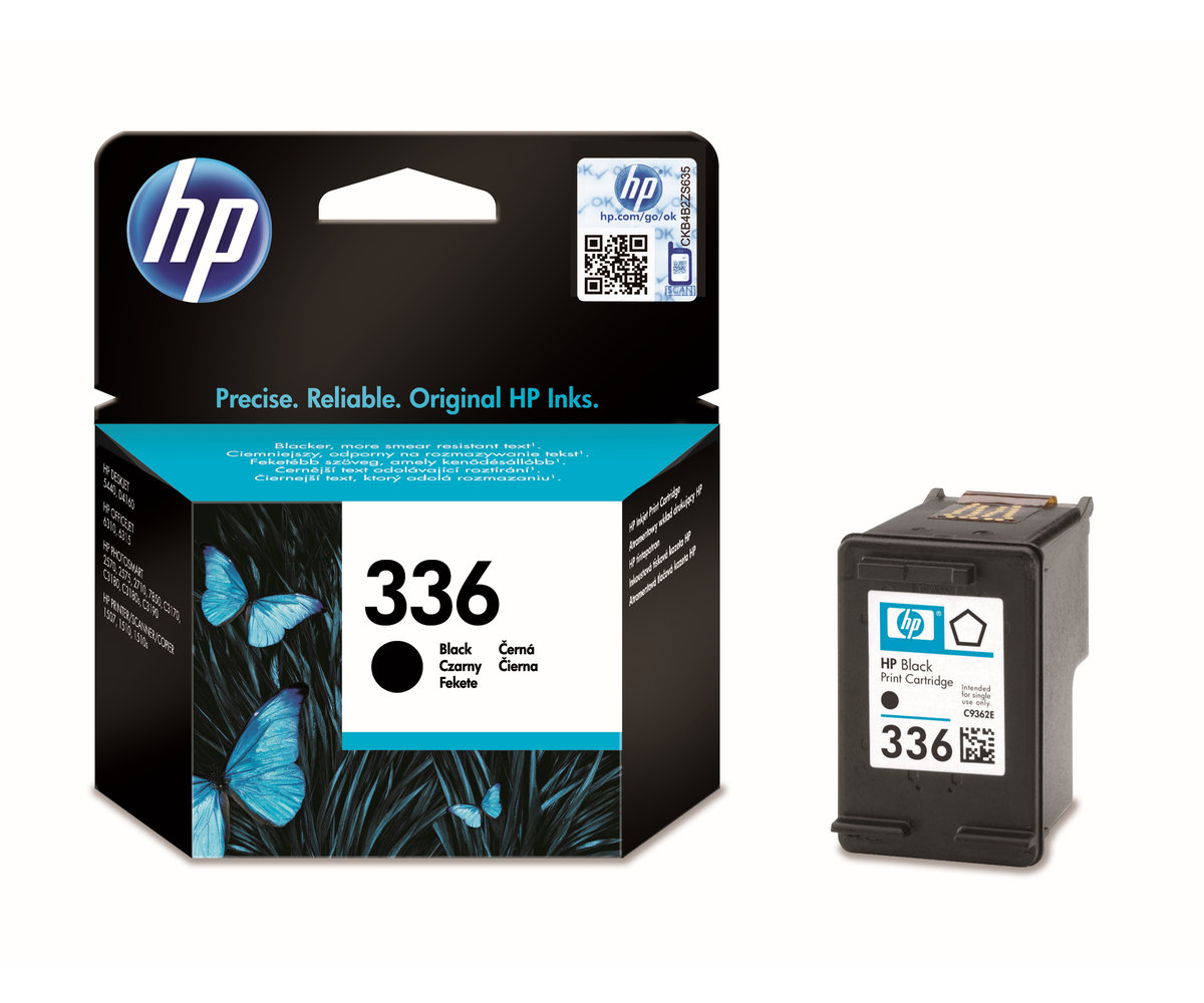 Inkoustová náplň HP 336 černá (C9362EE#BA3)