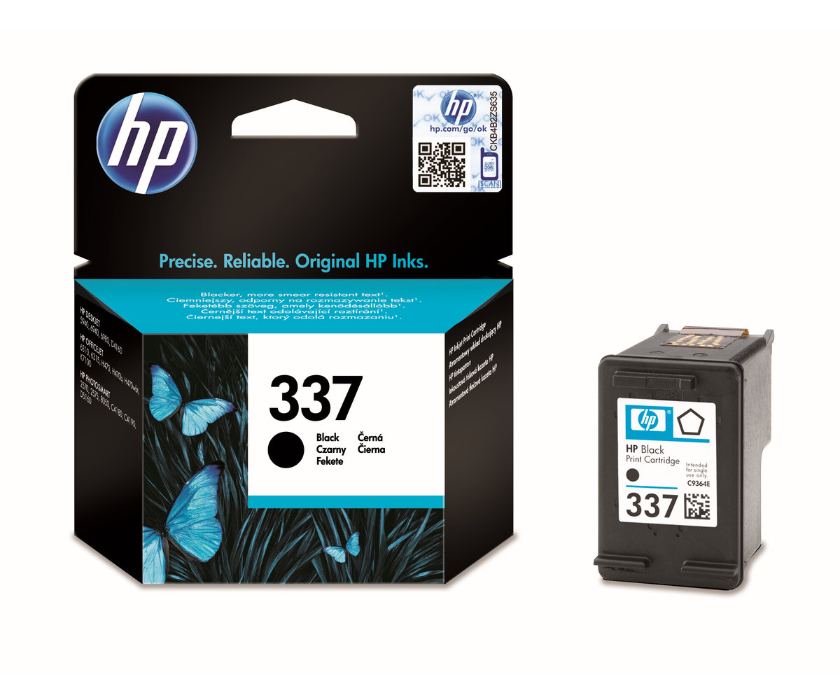 Inkoustová náplň HP 337 černá (C9364EE)