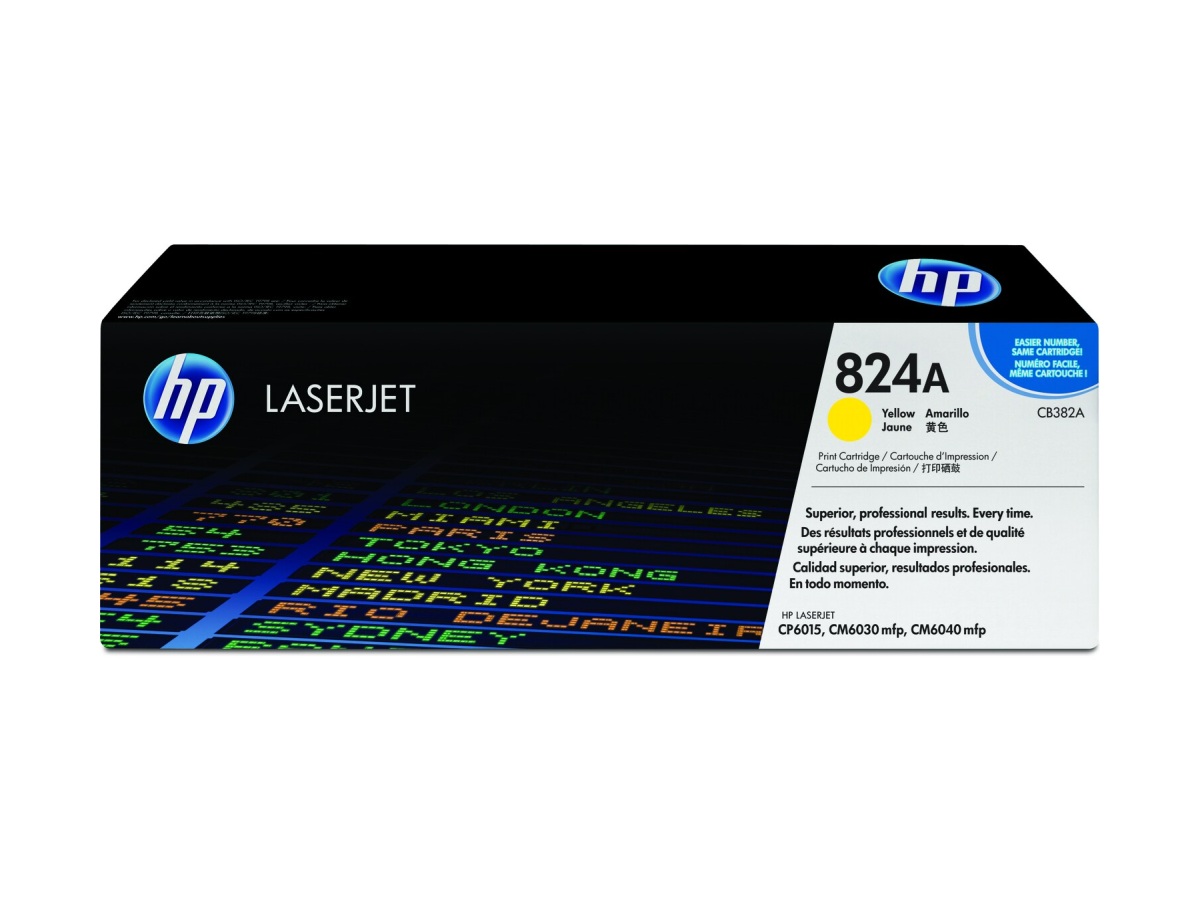 Toner HP 824A žlutý (CB382A)