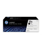 Toner HP 35A černý, dvojbalení (CB435AD)