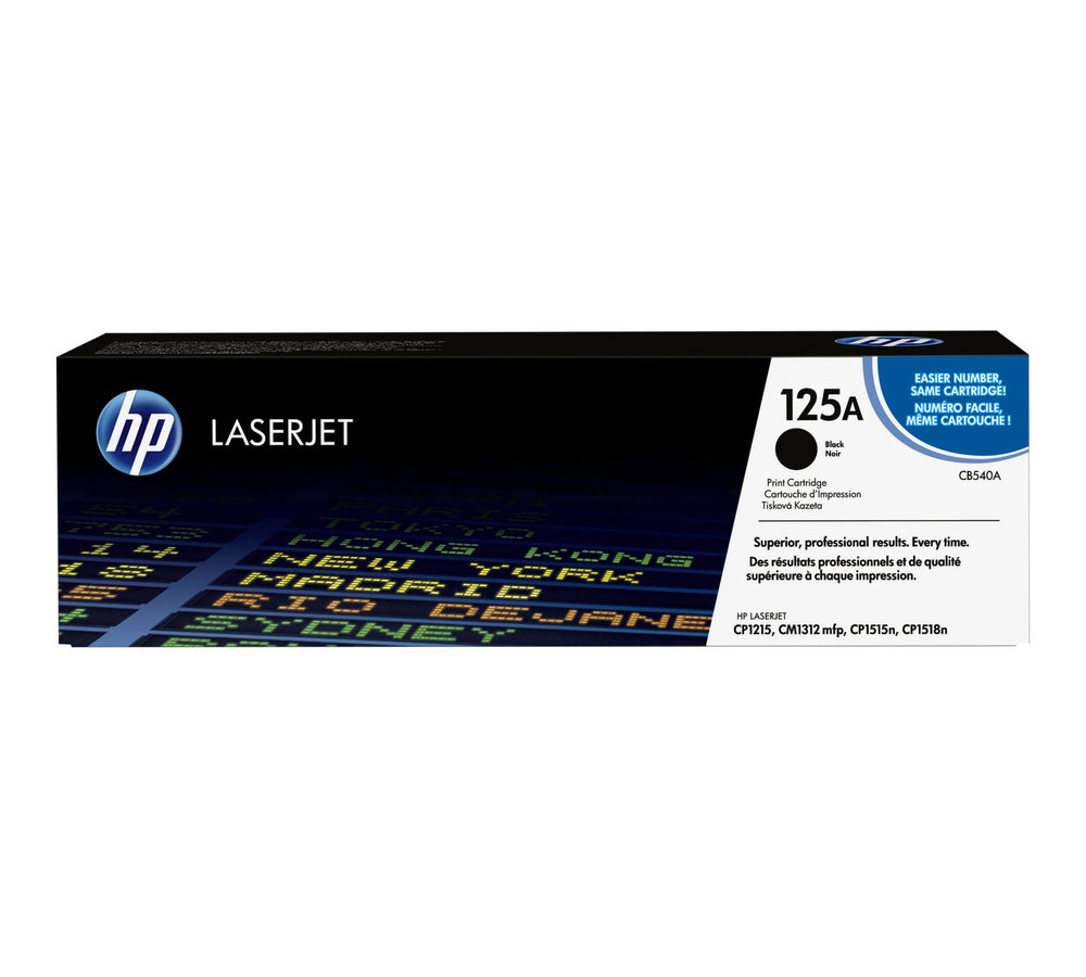 Toner do tiskárny HP 125A černý (CB540A)