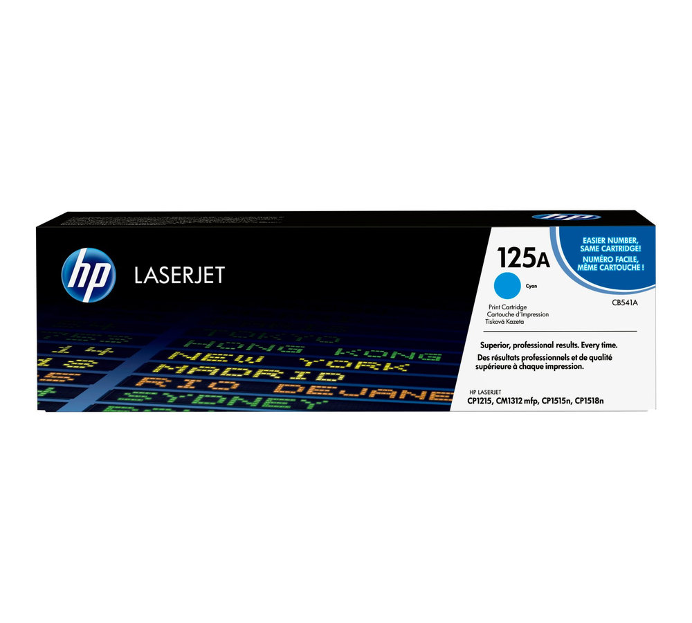 Toner do tiskárny HP 125A azurový (CB541A)