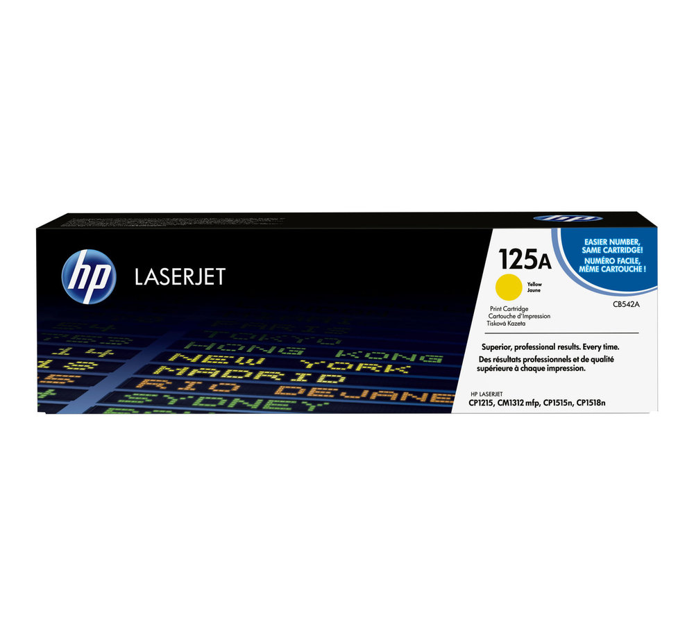 Toner do tiskárny HP 125A žlutý (CB542A)