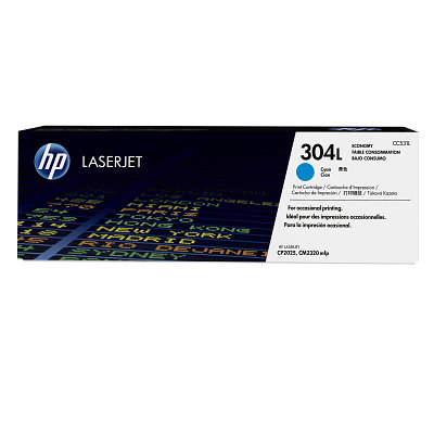 Toner HP 304L azurový (CC531L)