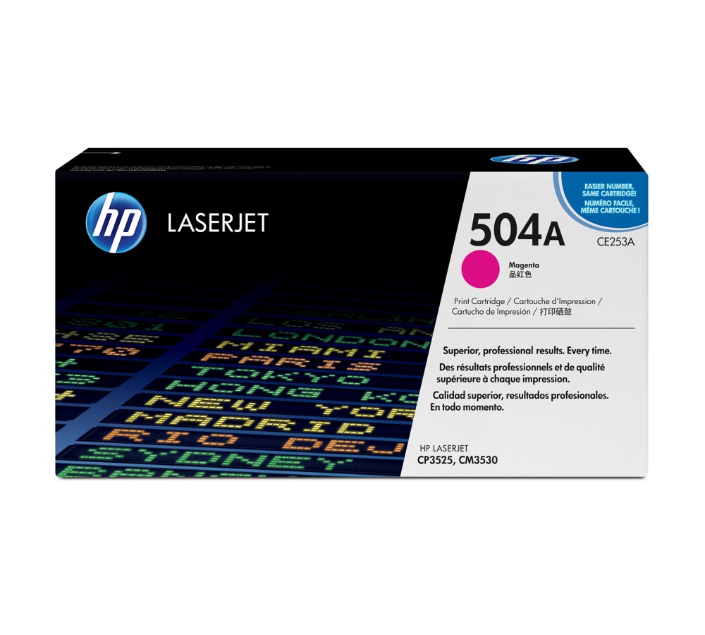 Toner HP 504A purpurový (CE253A)