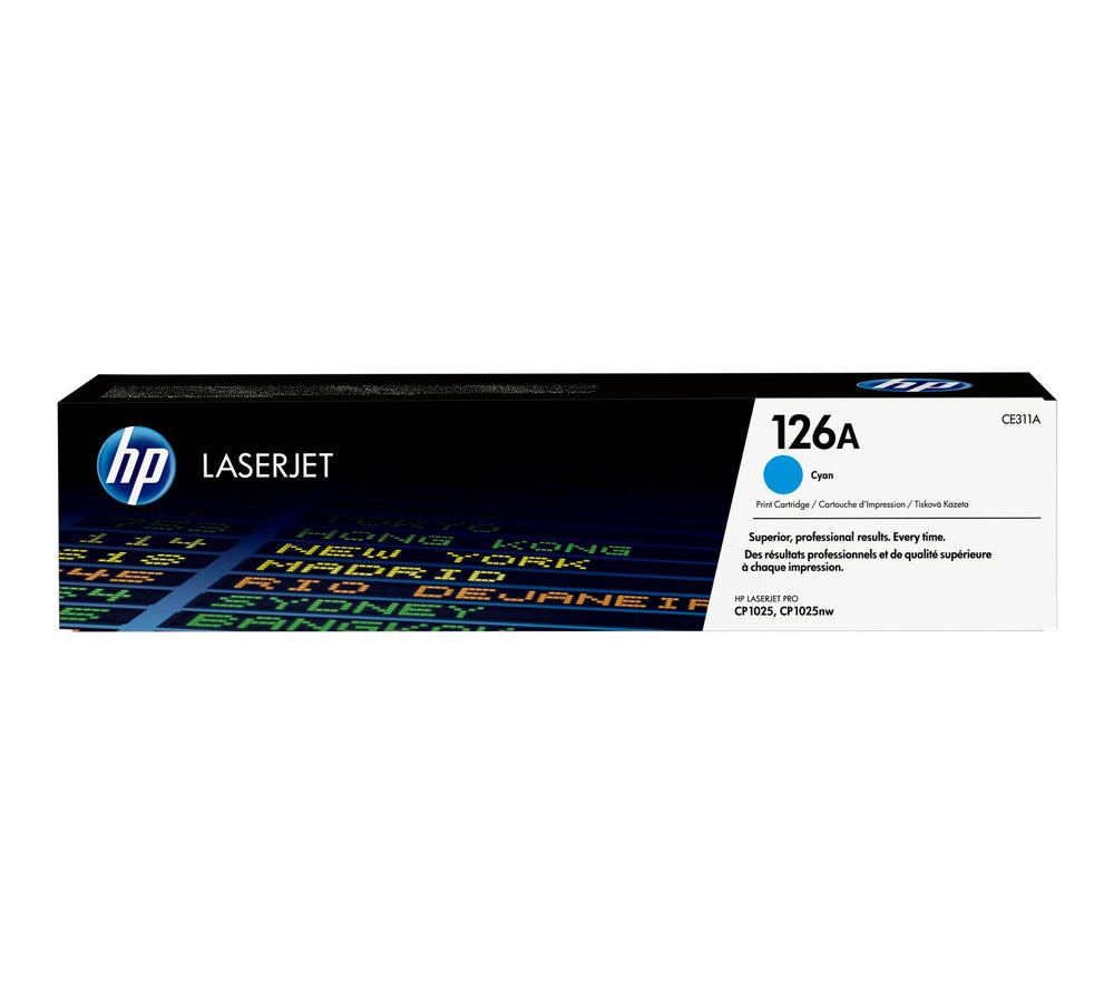 Toner do tiskárny HP 126A azurový (CE311A)