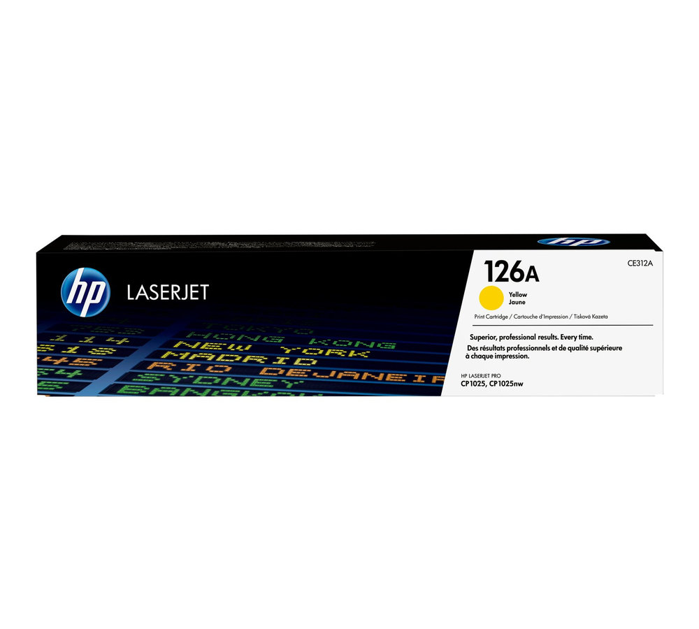 Toner do tiskárny HP 126A žlutý (CE312A)