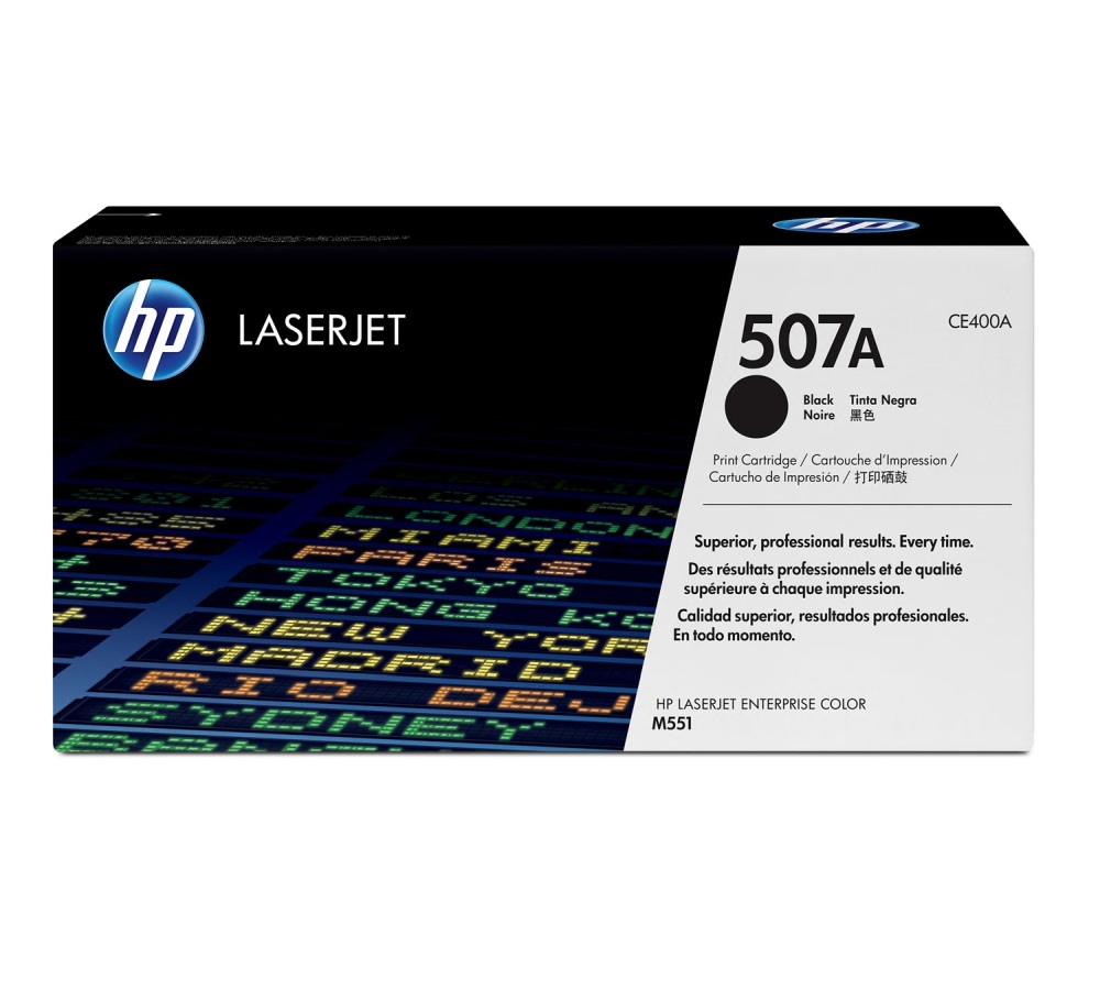 Toner HP 507A černý (CE400A)
