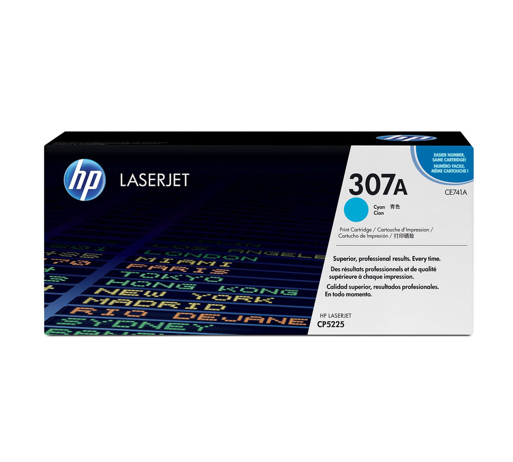 Toner do tiskárny HP 307A azurový (CE741A)