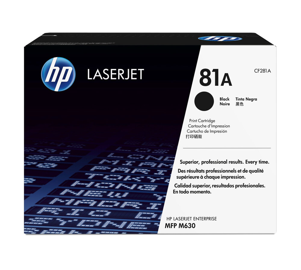 Toner do tiskárny HP 81A černý (CF281A)