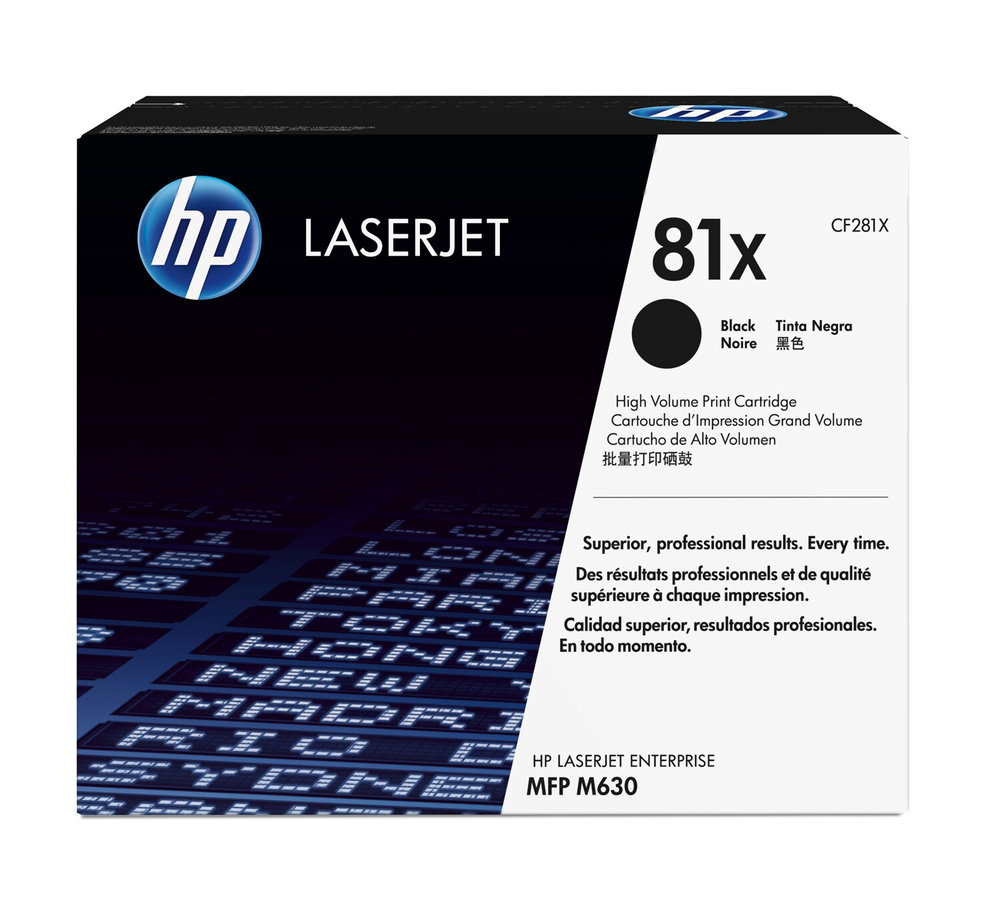 Toner do tiskárny HP 81X černý (CF281X)