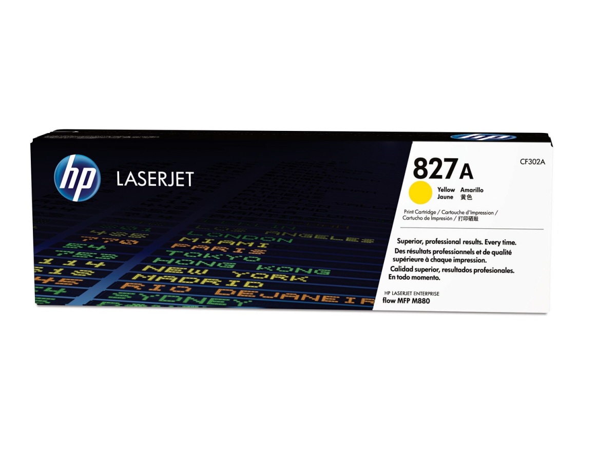 Toner HP 827A žlutý (CF302A)