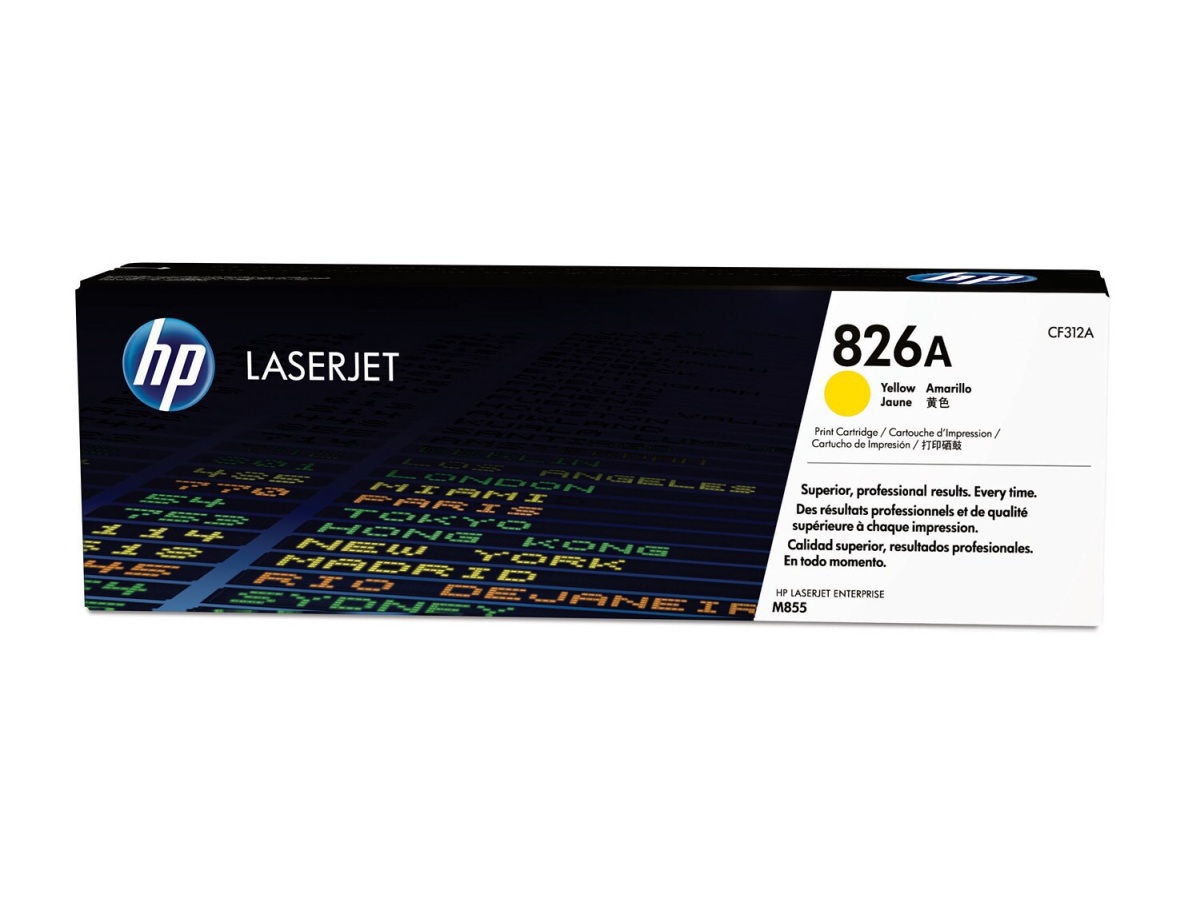 Toner do tiskárny HP 826A žlutý (CF312A)