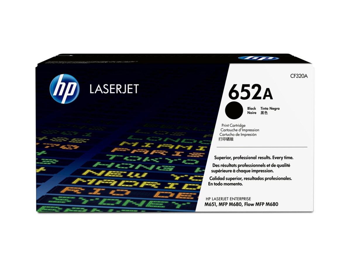 Toner do tiskárny HP 652A černý (CF320A)