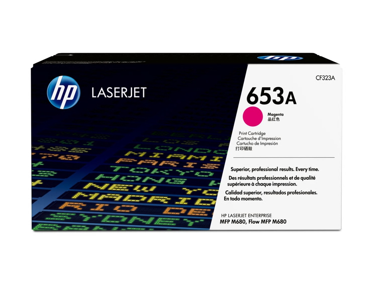 Toner do tiskárny HP 653A purpurový (CF323A)