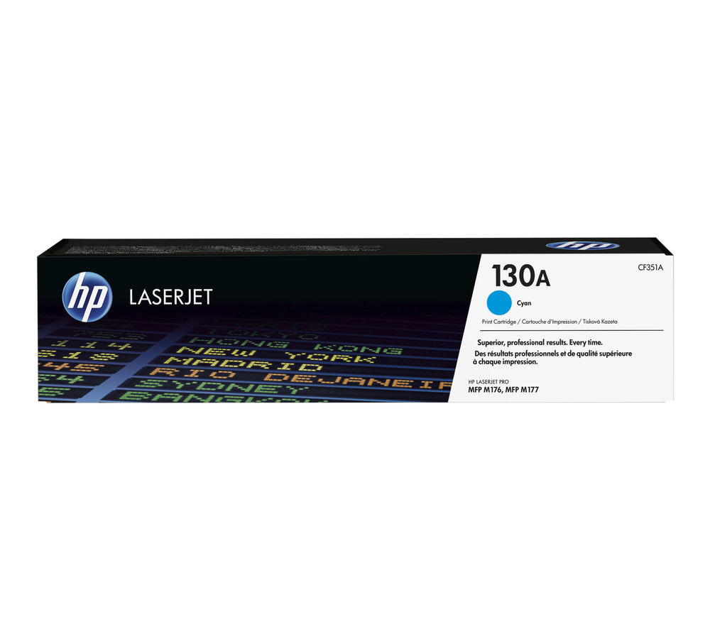 Toner do tiskárny HP 130A azurový (CF351A)