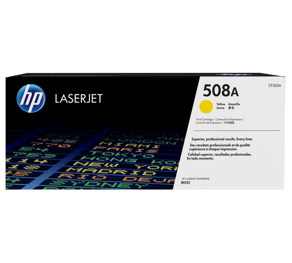 Toner HP 508A žlutý (CF362A)