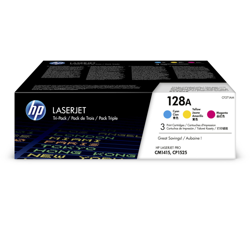 Toner HP 128A kombinované balení (CF371AM)