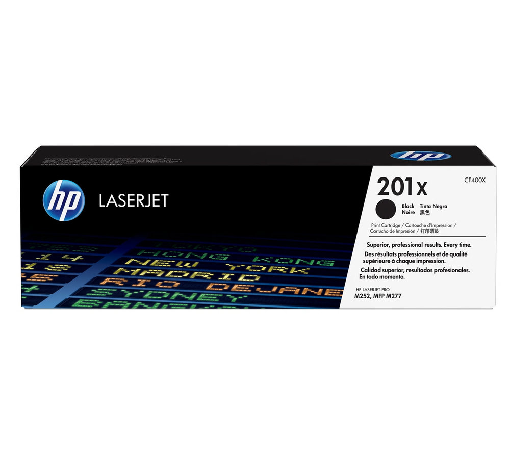 Toner HP 201X černý (CF400X)