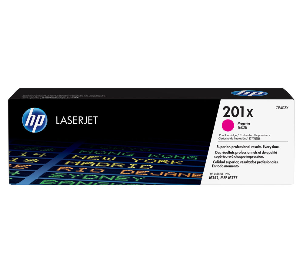 Toner HP 201X purpurový (CF403X)