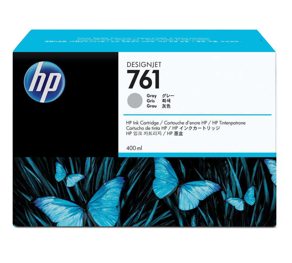 Inkoustová náplň HP 761 šedá (CM995A)