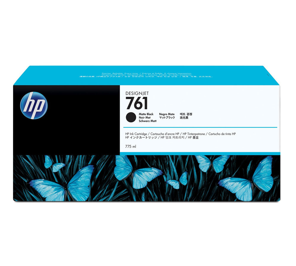 Inkoustová náplň HP 761 matná černá (CM997A)