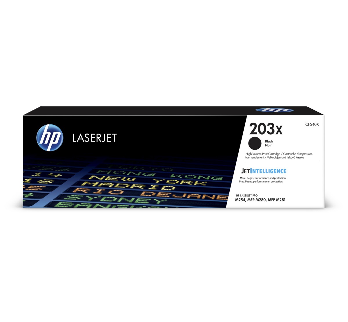 Toner do tiskárny HP 203X černý (CF540X)