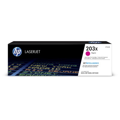 Toner do tiskárny HP 203X purpurový (CF543X)