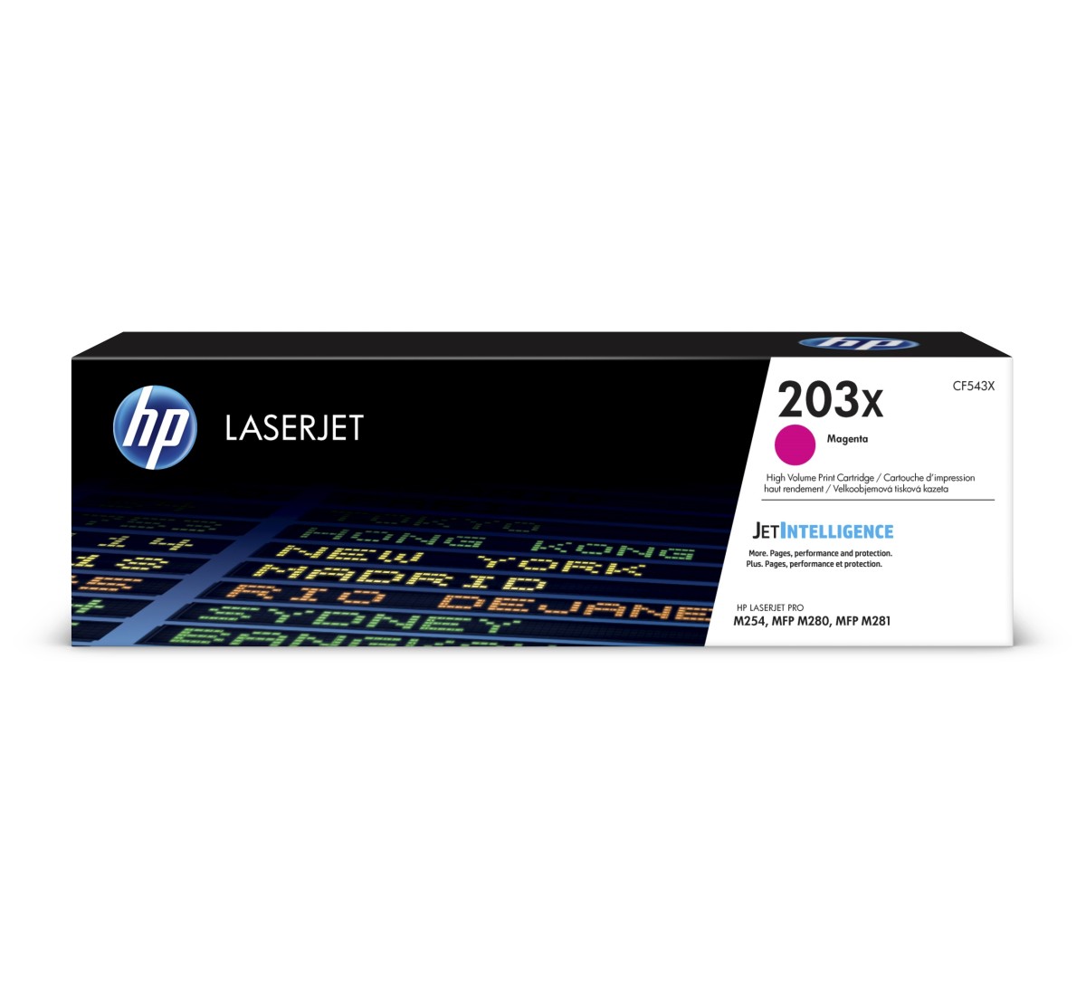 Toner HP 203X purpurový (CF543X)