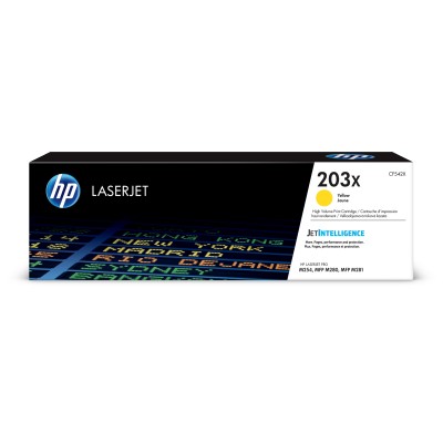 Toner do tiskárny HP 203X žlutý (CF542X)