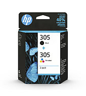 Inkoustová náplň HP 305 kombinované balení (6ZD17AE)
