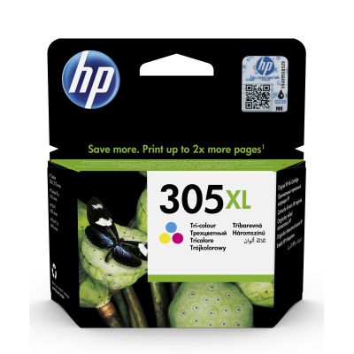 Inkoustová náplň HP 305XL tříbarevná (3YM63AE)
