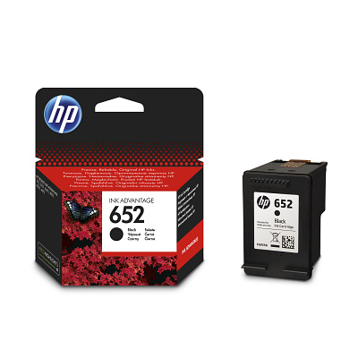 Inkoustová náplň HP 652 černá (F6V25AE)