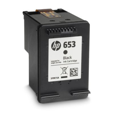 Inkoustová náplň HP 653 černá (3YM75AE)