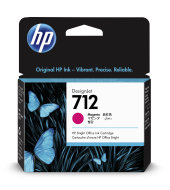 Inkoustová náplň HP 712 purpurová (3ED68A)