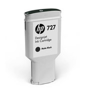 Inkoustová náplň HP 727 matná černá (300 ml) (C1Q12A)