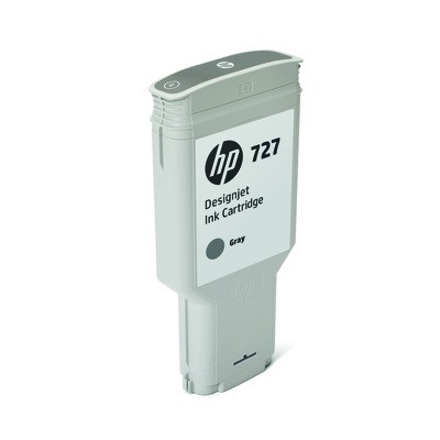 Inkoustová náplň HP 727 šedá (300 ml) (F9J80A)