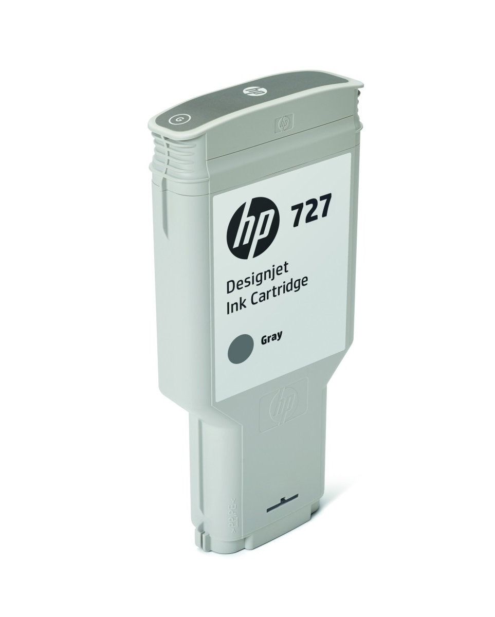 Inkoustová náplň HP 727 šedá (300 ml) (F9J80A)
