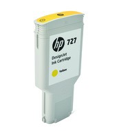 Inkoustová náplň HP 727 žlutá (300 ml) (F9J78A)
