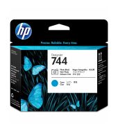 Tisková hlava HP 744 fotografická černá a azurová (F9J86A)