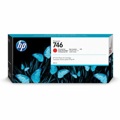 Inkoustová náplň HP 746 chromatická červená (P2V81A)