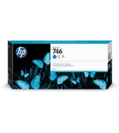 Inkoustová náplň HP 746 azurová (P2V80A)