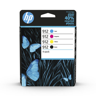 Inkoustová náplň HP 912 kombinované balení (6ZC74AE)