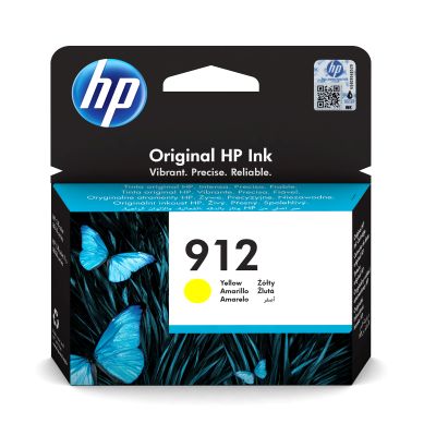 Inkoustová náplň HP 912 žlutá (3YL79AE)