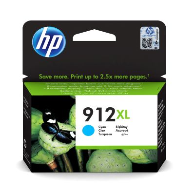 Inkoustová náplň HP 912XL azurová (3YL81AE)
