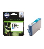 Inkoustová náplň HP 920XL azurová (CD972AE)